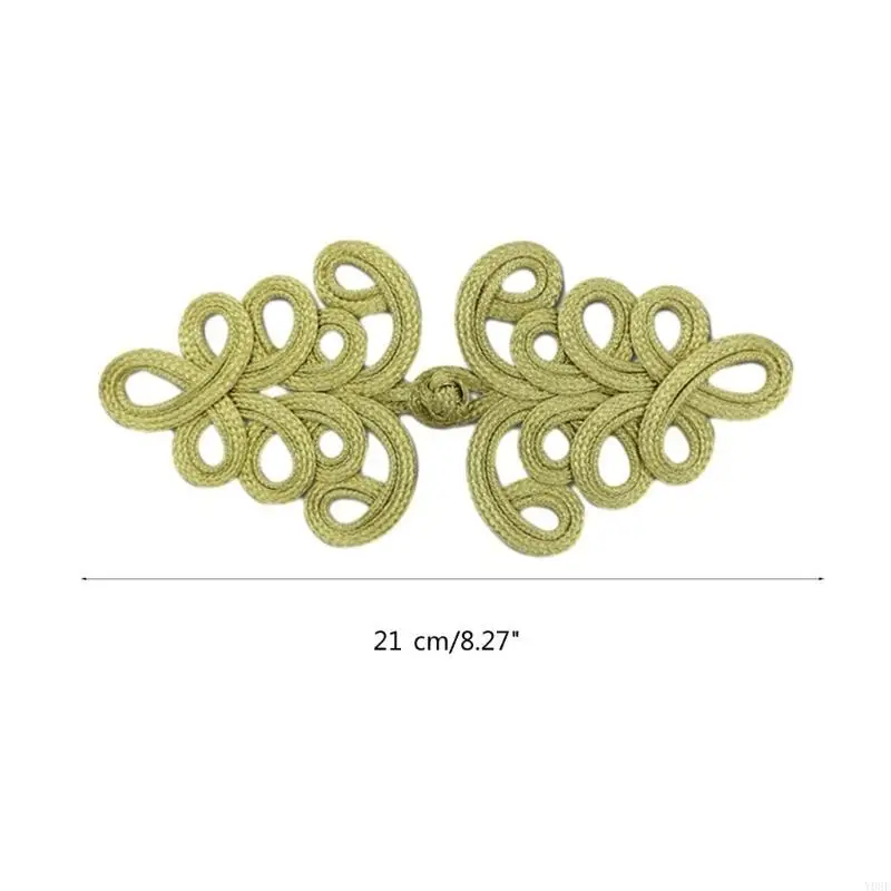 زر عقدة DIY أزرار الإغلاق الصينية Cheongsam for tang بدلة y08e