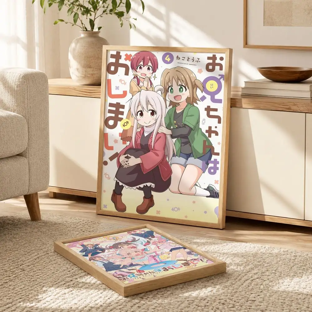 Anime O-onimai Poster Modern PP Paper Wall Decorative for Cafe Office Bar Home Wall Decor Gift