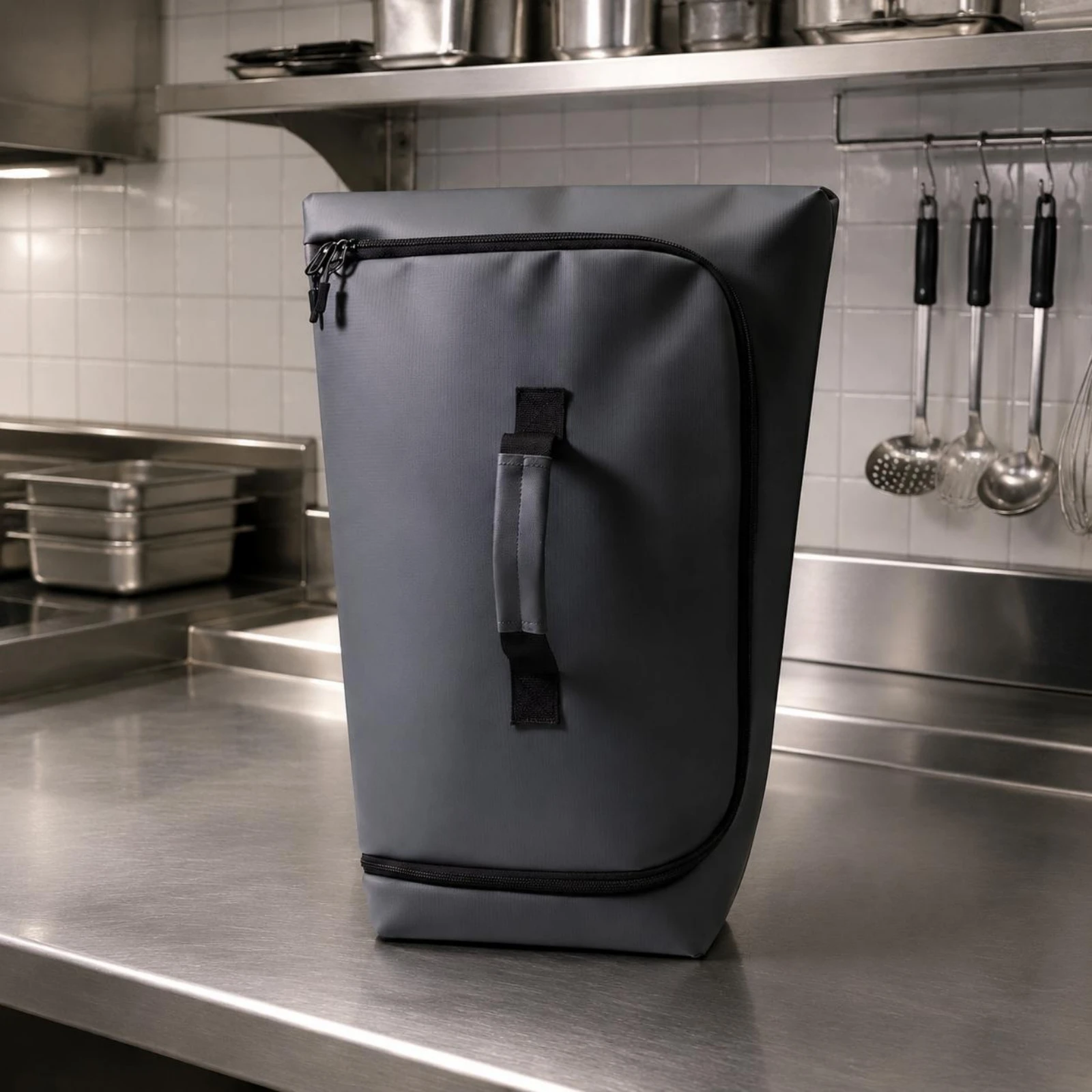 Meat Resting Bag Food Carrier with Silver Lining Sac Isotherme Foldable Easy to Clean Insulated Bag for Cooked Meats