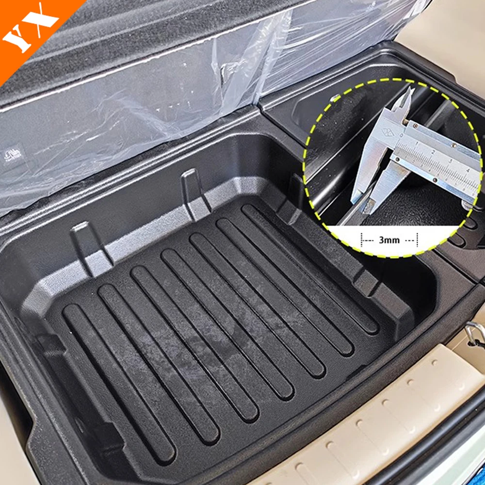 For Great Wall ORA GT Accessories 2021-2024 Multi-Function Car Rear Compartment Storage Box Auto Trunk Storage Box