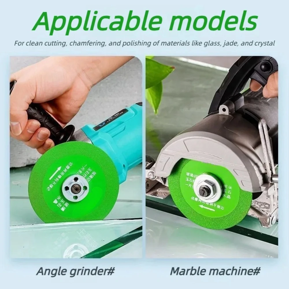 Diamond Cutting Disc 115/125mm Saw Blade for Ceramic Tile Marble Jade Glass Grinding Chamfering Bottle Cutting Processing Tool view 4