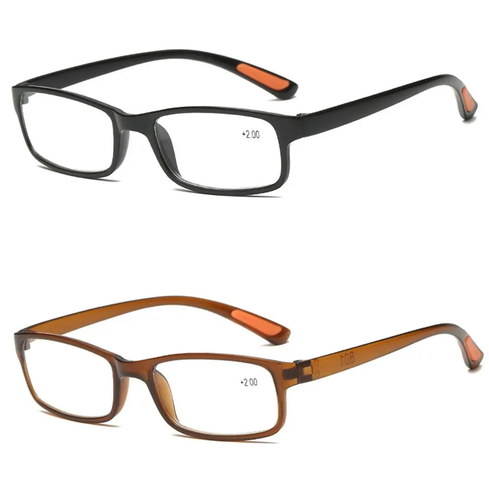 Magnifying Flexible Vision Care Computer Goggles Eyeglasses Reading Glasses Ultra Light Frame