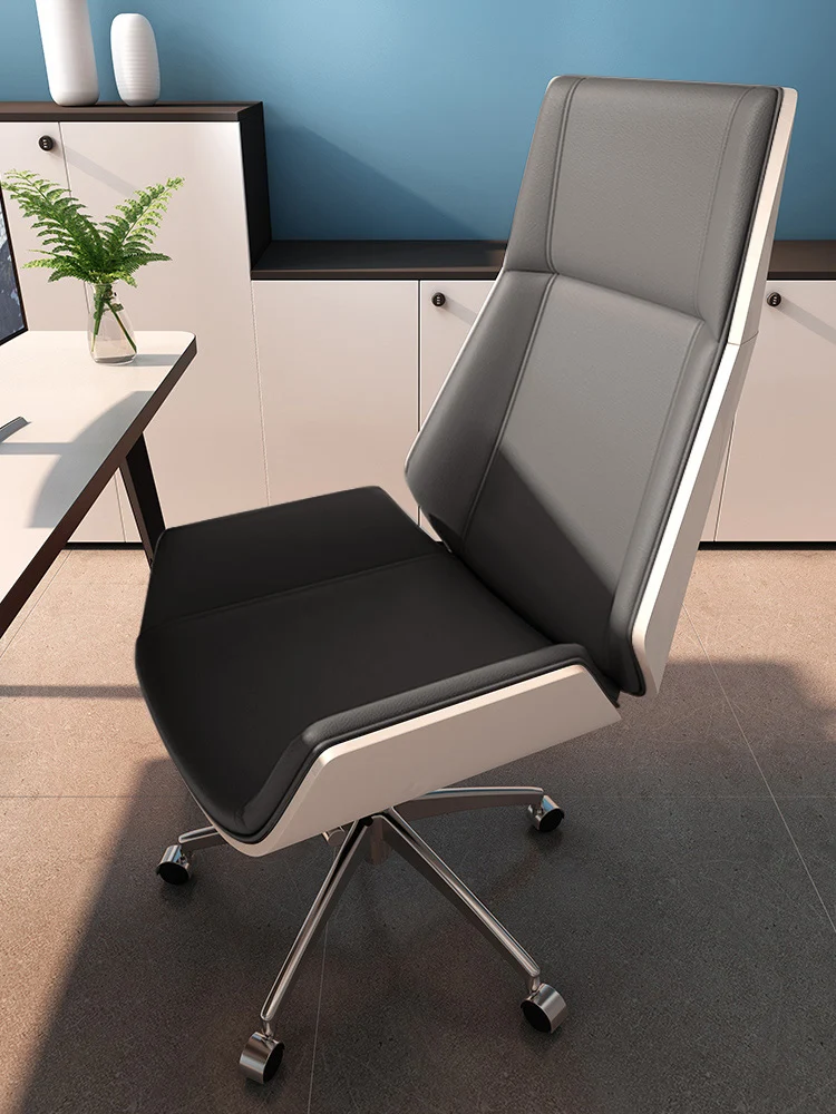 

Simplicity Design Office Chair Leather Recliner Boss Meeting Gaming Chair Executive Home Sillas De Oficina Office Furniture LVOC