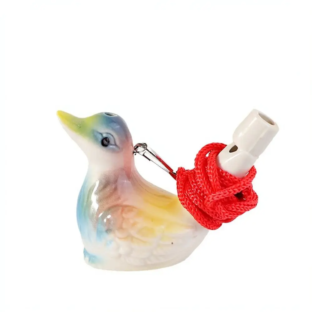 Traditional Ceramic Bird Whistle Educational Toy For Kids Musical Instrument Creative Water Whistle Decorative Animal Ornament
