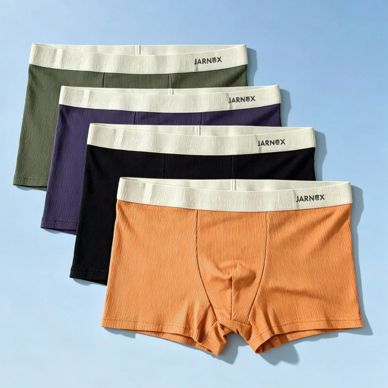 Matching Family Cotton Boxer Briefs Soft Breathable All Age Boys Kids Comfort Underwear Daily Casual Parent-child Matching Wear