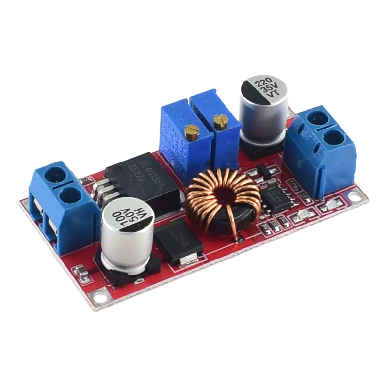 XL4015 5A Charger Module DC-DC Step-Down 5-32V Input To 0.8-30V Output For Lithium Battery Charging LED Drivers Solar