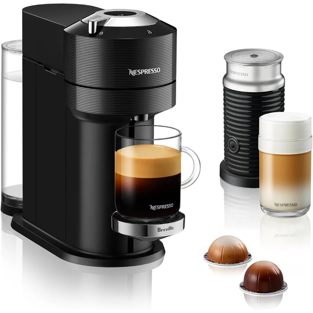 Premium Coffee and Espresso Maker by Breville with Aeroccino Milk Frother