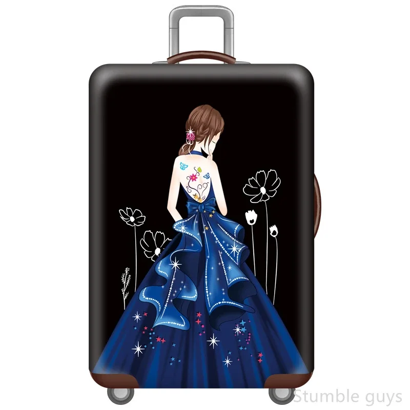 

Premium Protective Elastic Luggage Cover Washable Anti-Dust Suitcase Sleeve Practical For All Journeys 18-32 Inch