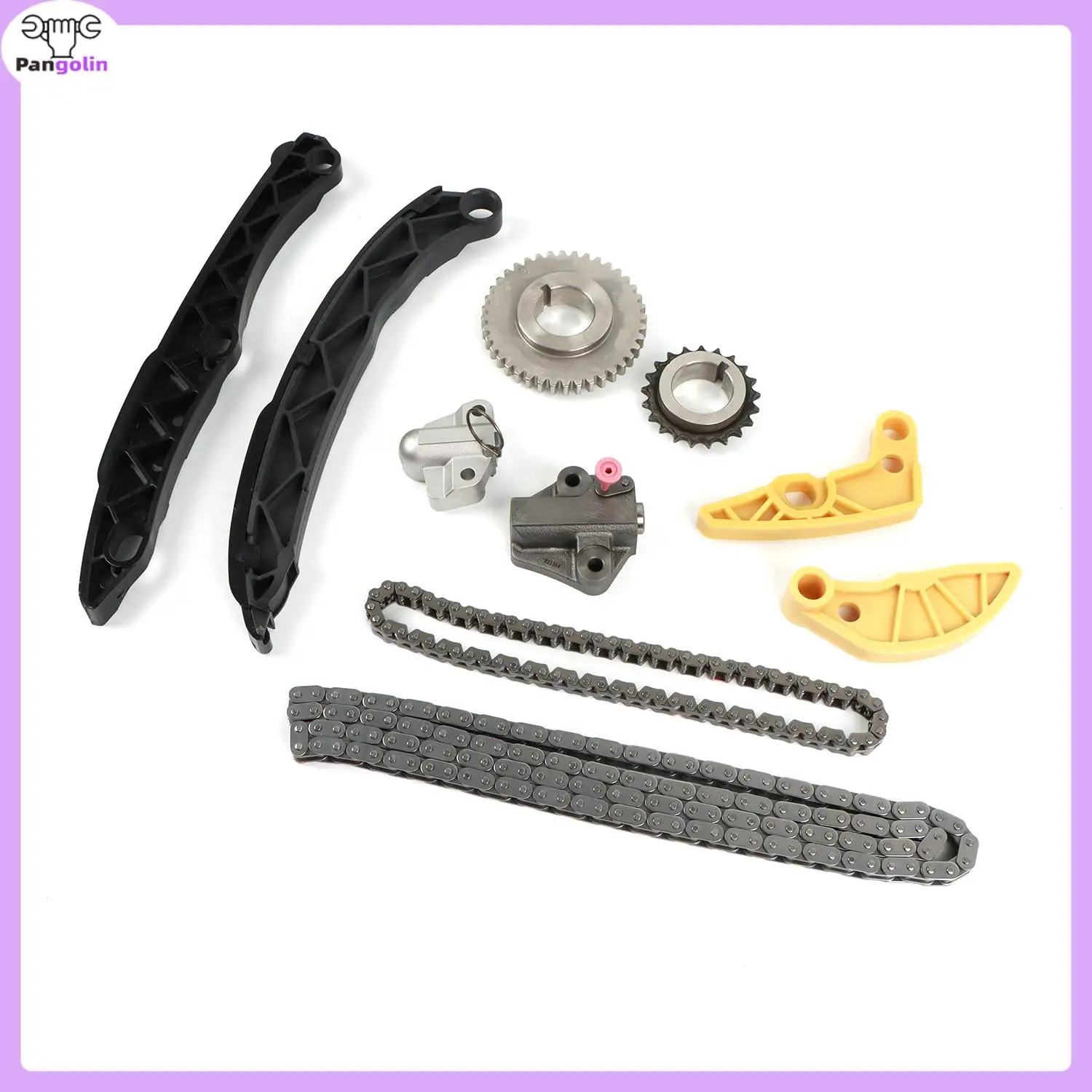 

1set G4KJ Timing Chain Kit Oil Pump Gear For Kia Sorento Optima Sportage 2.4 2.0L L4 2014-2018 Engine Parts