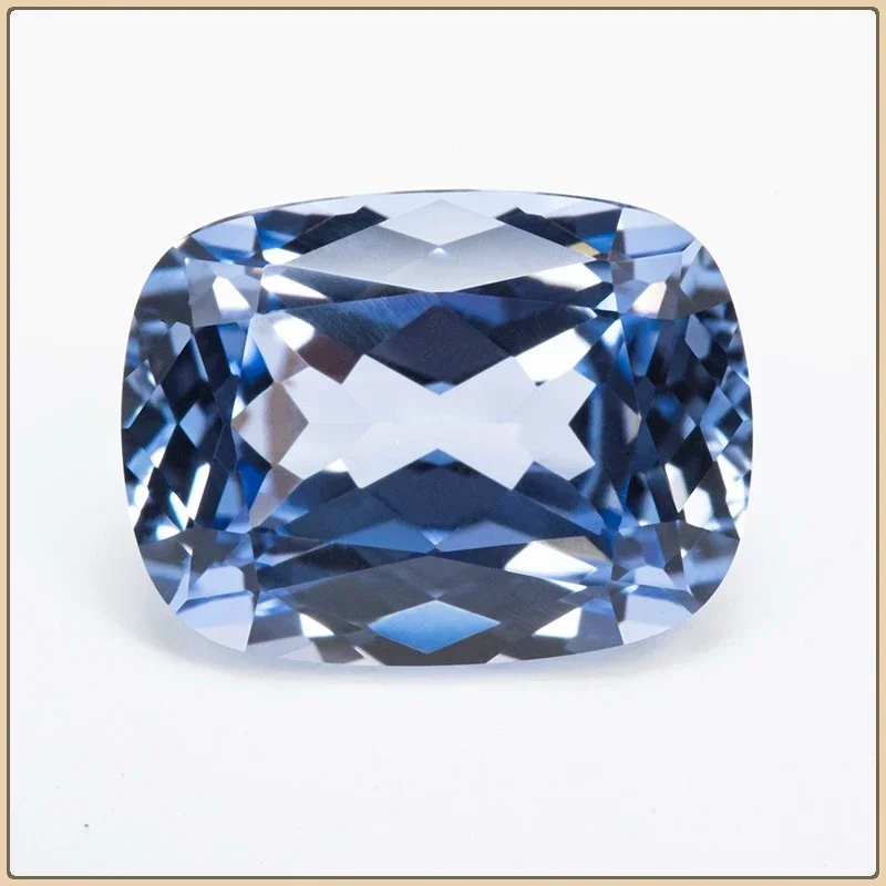 

Сапфир TopLab, выращенный в лаборатории, цвета василькового, прямоугольной формы, VVS1, для изготовления украшений своими руками, с возможностью выбора, с сертификатом