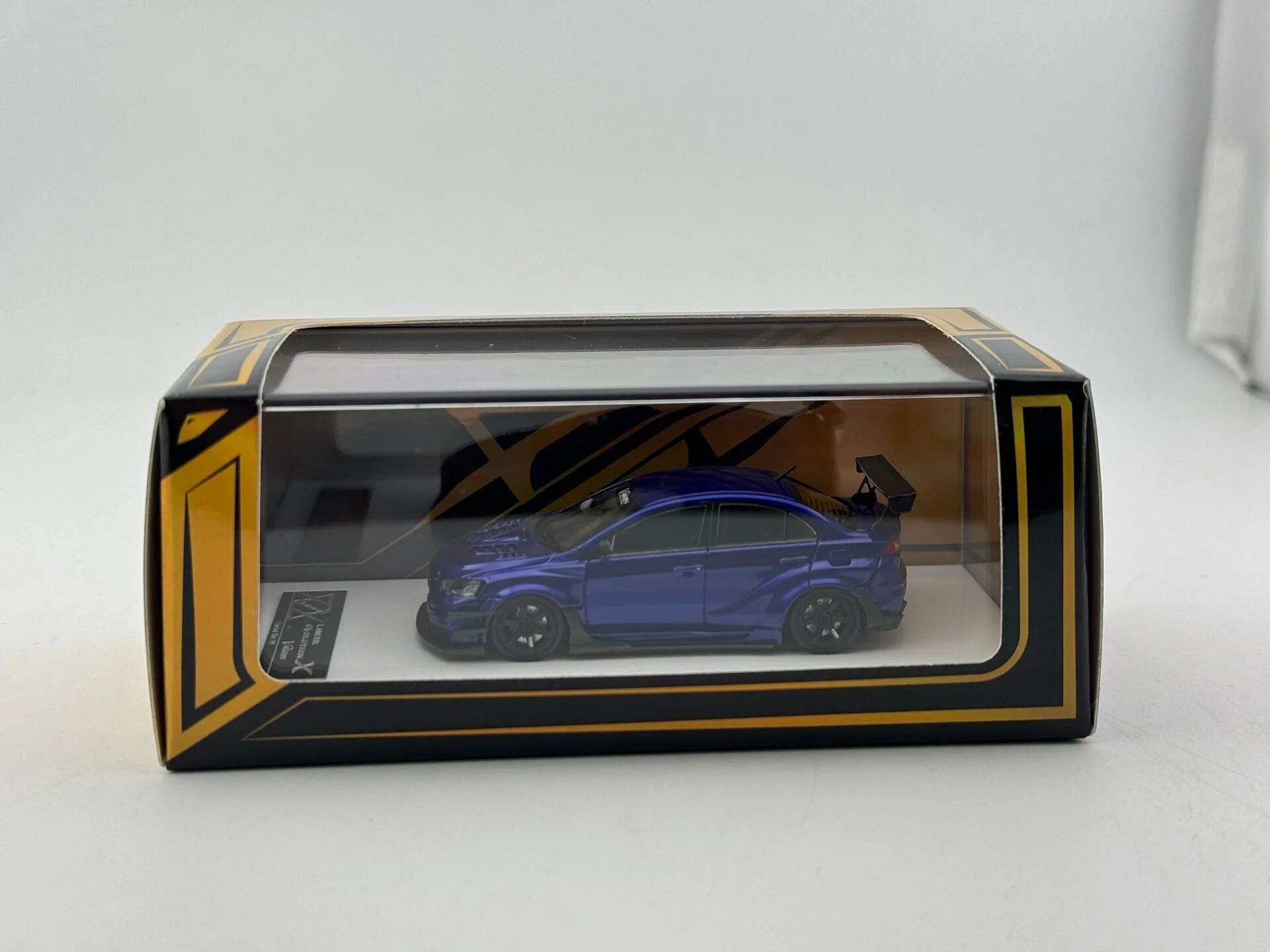 

Diecast 404ERROR 1/64 Scale Mitsubishi EVO10+Valis Wide Body Modified Car Model