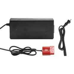 48V 3A DC Lithium Battery LiFePO4 Charger For Curtis JAC HELI Forklift EZGO XCMG Pallet Truck Enpac Hydraulic Jack