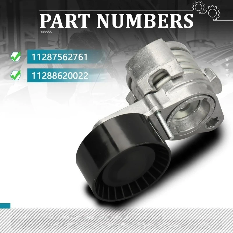 

11288620022 Belt Tensioner Pulley Assembly fit for BMW (2009-2013 528i/ 2009-2013 530i/ 2011-2012 X3) #11287582761