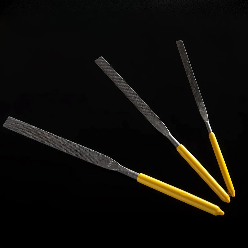 

Sanding Tools Assorted Steel File Mini Small Frustration Knife Flat File/Semicircular File/Pointed Round File Single