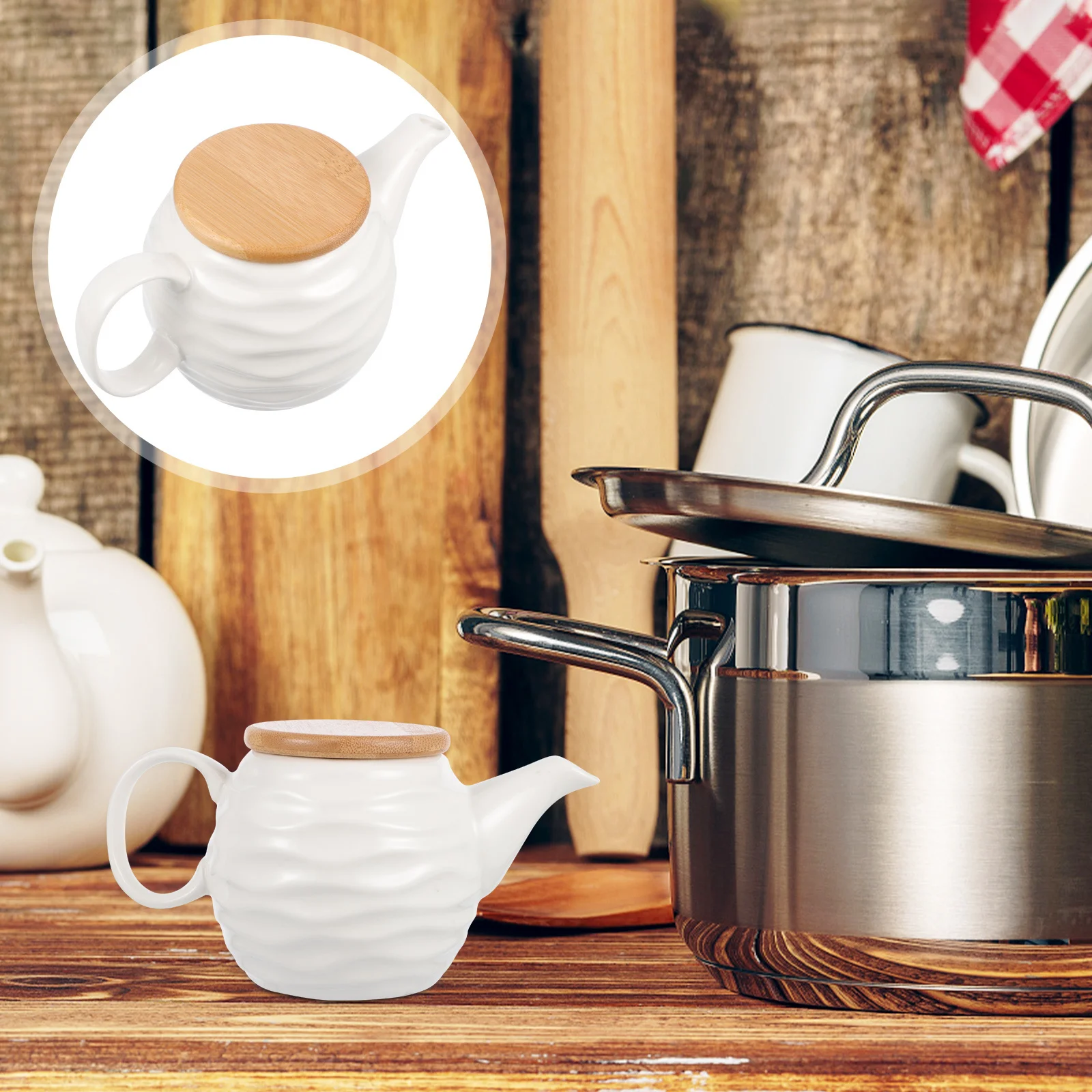 

1pc Ceramic Sauce Pot Premium Multi-Purpose Oil Pot Kitchen Vinegar Cruet Soy Sauce Holder Storage Container Seasoning Dispenser