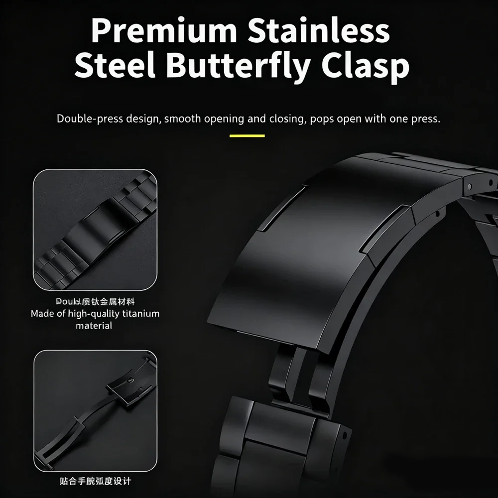 20 مللي متر 22 مللي متر شريط تيتانيوم ل Suunto عمودي 2-1/السباق 2-S/تشغيل حزام الإفراج السريع ل COROS APEX 4 42 مللي متر/PACE 4-Pro-3-2 معصمه