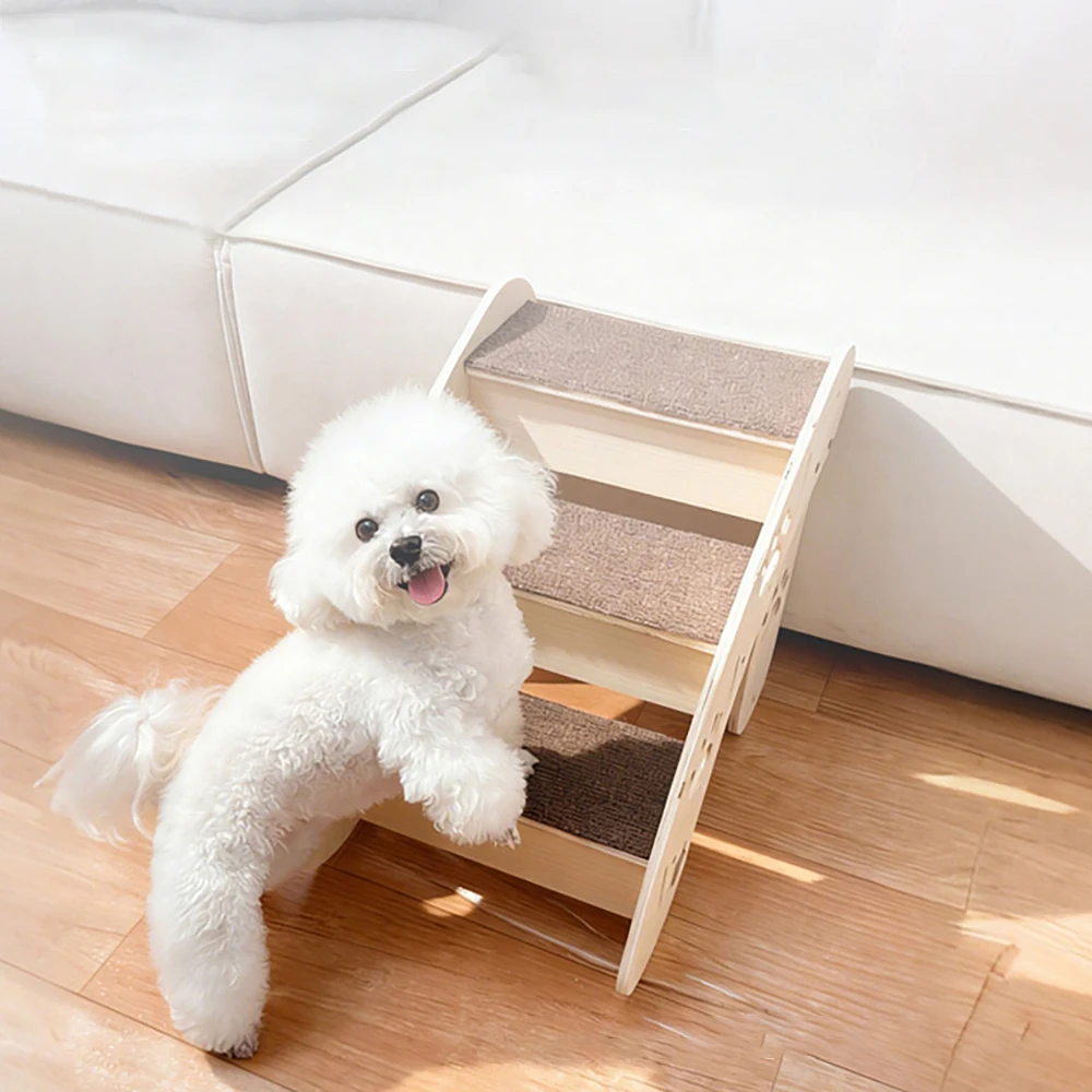 Escalera rampa desmontable para gatos y perros pequeños, mayores - imagen 4