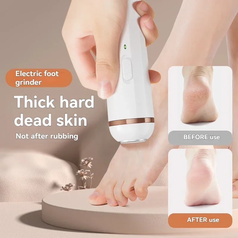 

Foot Care File Electric Foot Callus Remover Leg Heels Remove Dead Skin Pedicure Tool Set and Replacement Grinding head