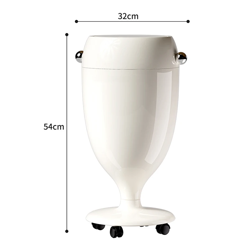 Can Large Capacity Wastebasket Kitchen Garbage Recycle Bin Toilet Cleaning
