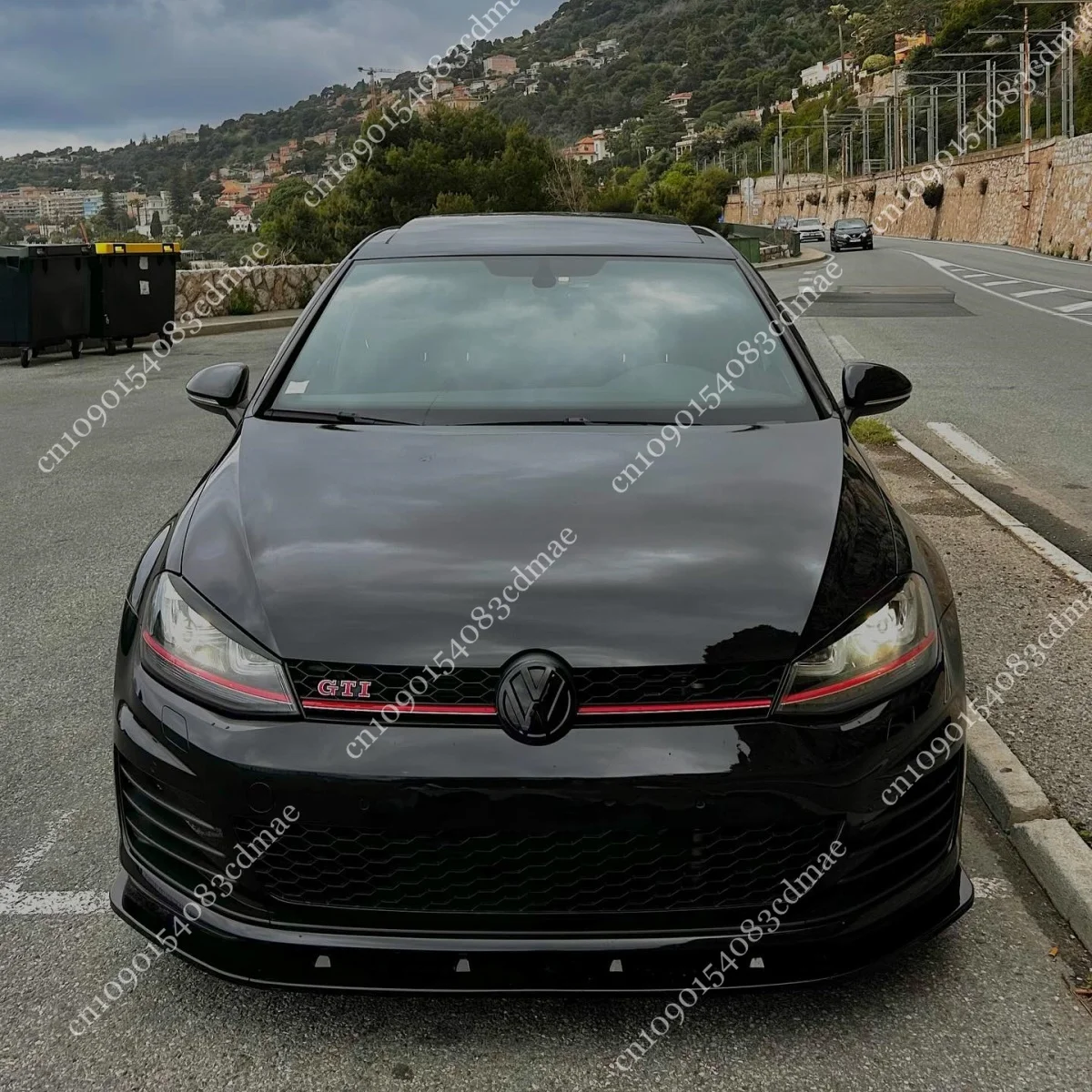 ماكستون نمط المصد الأمامي شفرة الشفاه الفاصل سبويلر لشركة فولكس فاجن جولف 7 السابع MK7 MK7.5 R GTI GTD GTE 2012-2019 تنورة بوديكيت ضبط