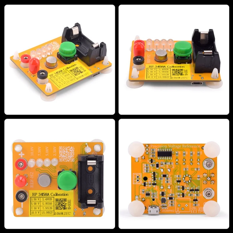 Imagem -05 - High Precision Voltage Reference Module Programável 4ch Dac Adc Substituir Voltage Reference Board Calibração Ad584k