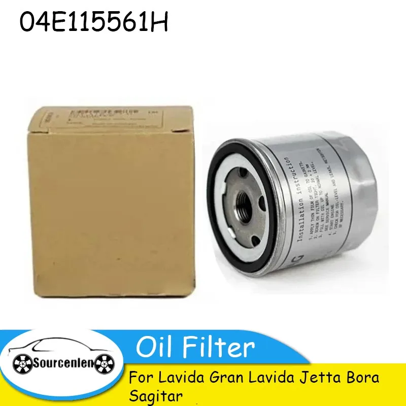 For Lavida Gran Lavida Jetta Bora Sagitar Oil Filter 04E115561H 04E11-5561H