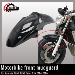 For Yamaha FZ6N FZ6S Fazer XJ6 FZ6 N/S 05 2004-2006 Motorcycle Front Wheel Fender Mudguard Mudflap Splash Mud ABS Guard Cover