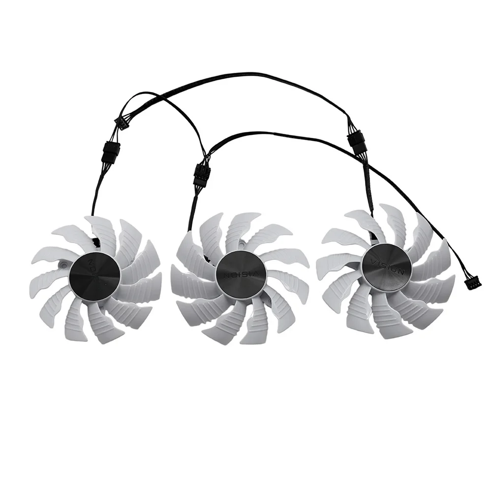 82MM/87MM PLA09215S12H T129215SU Video card cooling fan，For Gigabyte RTX 3090 Ti 3080TI、3080、3070TI VISION OC GPU Fan
