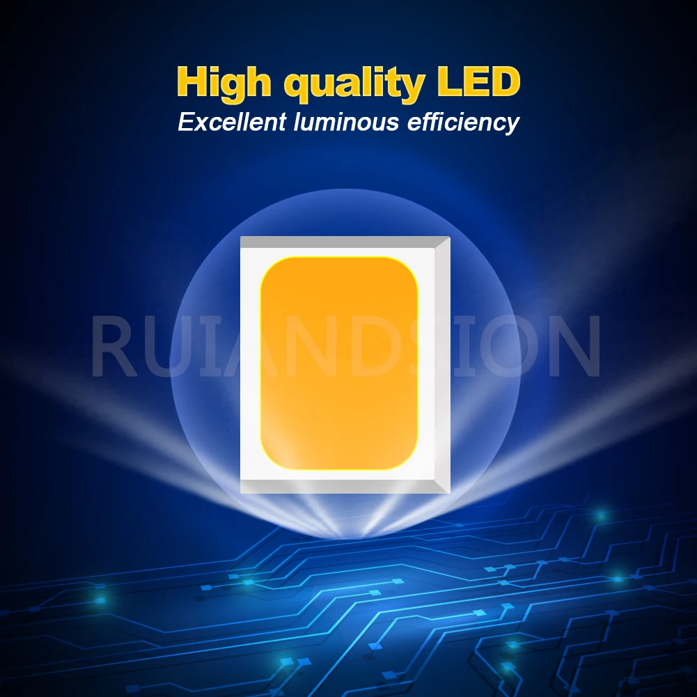 Ruiandsion 2pcs H1 H3 Truck Car Auto Fog Road Bulb Driving Light 2835 33SMD Amber LED 12V 24V White Red Blue Green Universal