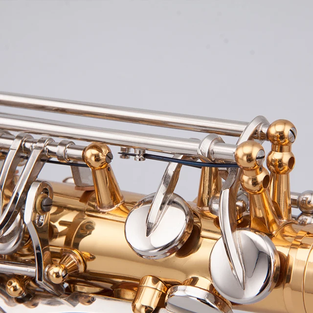 Eb Alto Saxophone High Quality Brass Body With Hand Engraving And Complete Accessories For Band Performers Players