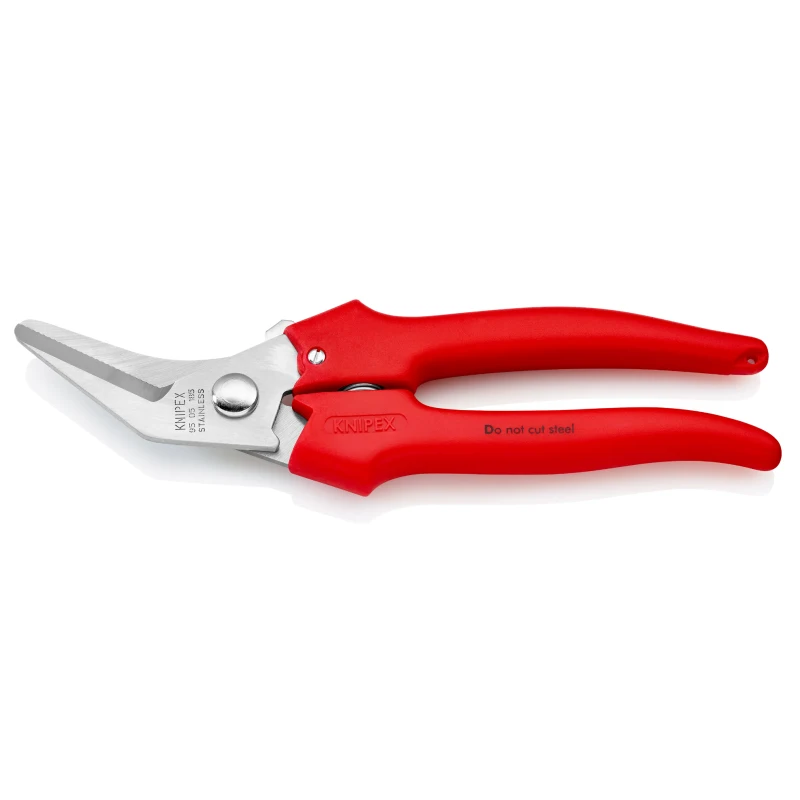 KNIPEX 95 05 185 Multifunctional Cable And Wire Scissors Imported From Germany Anti Pinch Hand Protection Design