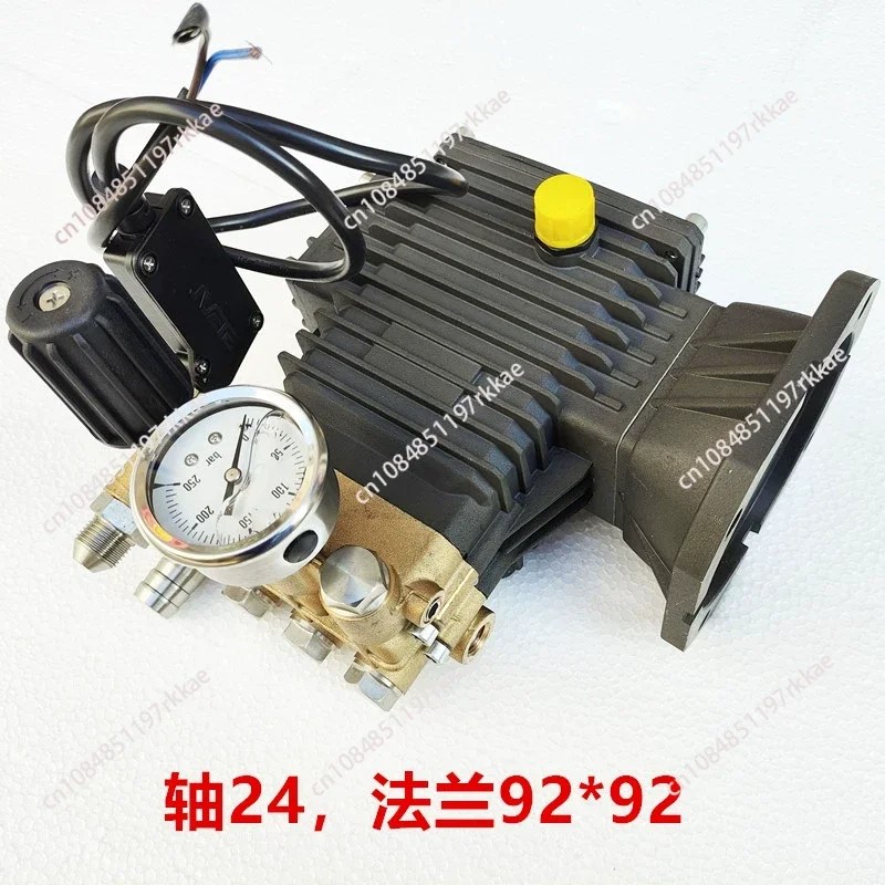 Cleaner Pump Head Car Washing Machine Head Ceramic Plunger Copper Pump, Humidification Fog Pump Cooling and Dust Removal