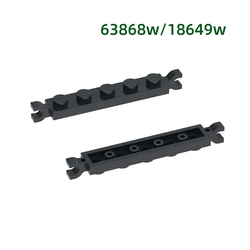 

MOC 10 шт. 63868 Вт специальные двойные 1x5 строительные блоки 18649 Вт концевая крестовая вилка 5 отверстий часть пластин частиц игрушка подарки для детей