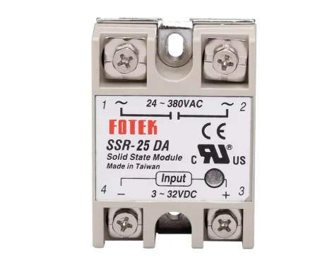 Solid State Relay 12v 24v SSR-10DA SSR-25DA SSR-40DA 10A 25A 40A 3-32V DC TO 24-380V AC SSR 10DA 25DA 40DA Rele Power Supply