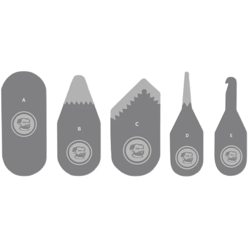 5 in 1 High toughness Thin opening picks Stainless steel pry set Mobile Phone tablet iphone ipad LCD screen opening tool