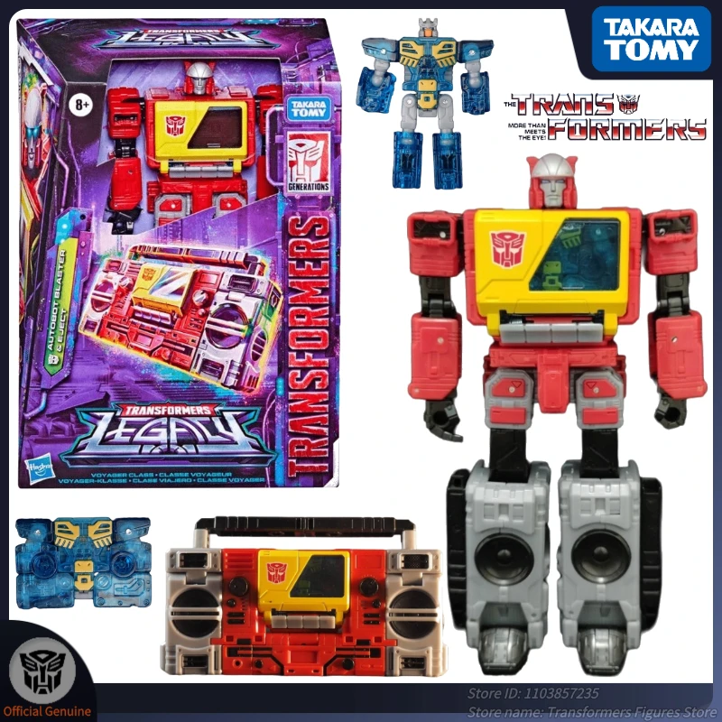 

In Stock Takara Tomy Transformers G Series V Class Blaster & Eject Figure Model Anime Action Deformation Robot Toys Popular Gift