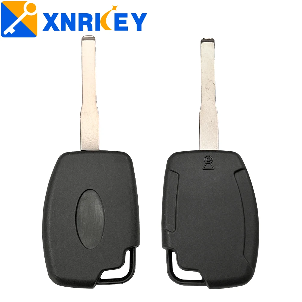 

XNRKEY 1pcs For Indian Mahindra Key Replacement Remote Auto Transponder Car Key Shell Case Cover Fob