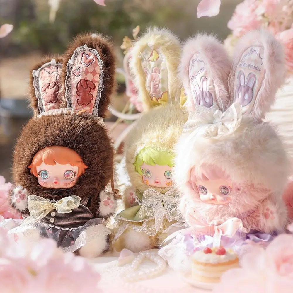

Original Micoco Lolita Dream Garden 600% Series Blind Box Mysterious Box Cute Bunny Doll Room Sofa Decor Collectible Figure
