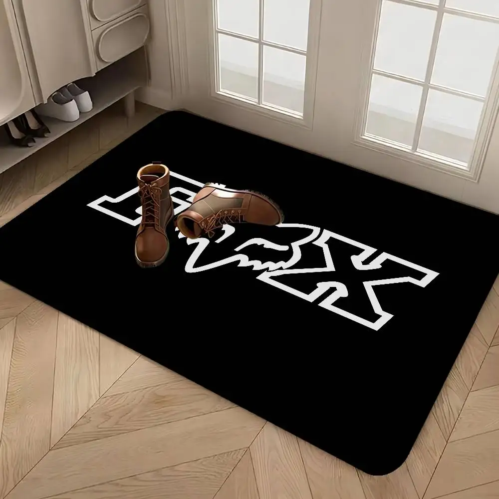 F-FOX Racing Car Floor Carpet Nordic Style Home Doormat Bathroom-Toilet Mats Bedroom Hotel Decor Mat