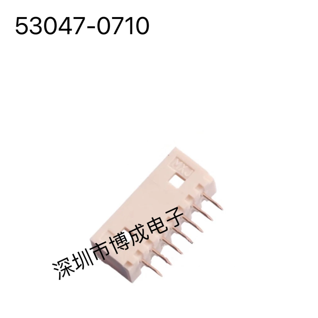 10pcs/lot 53047-0710 0530470710 1.25mm Pitch, 7PIN, PicoBlade PCB Header, Wire-to-Board Connectors, Original in Stock