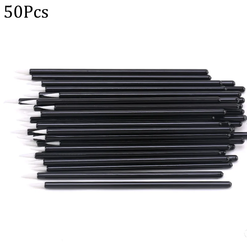 Eyeliner brush for nail art, 50PCs, eye shadow liner brushes, graffiti drawing, manicure makeup tool