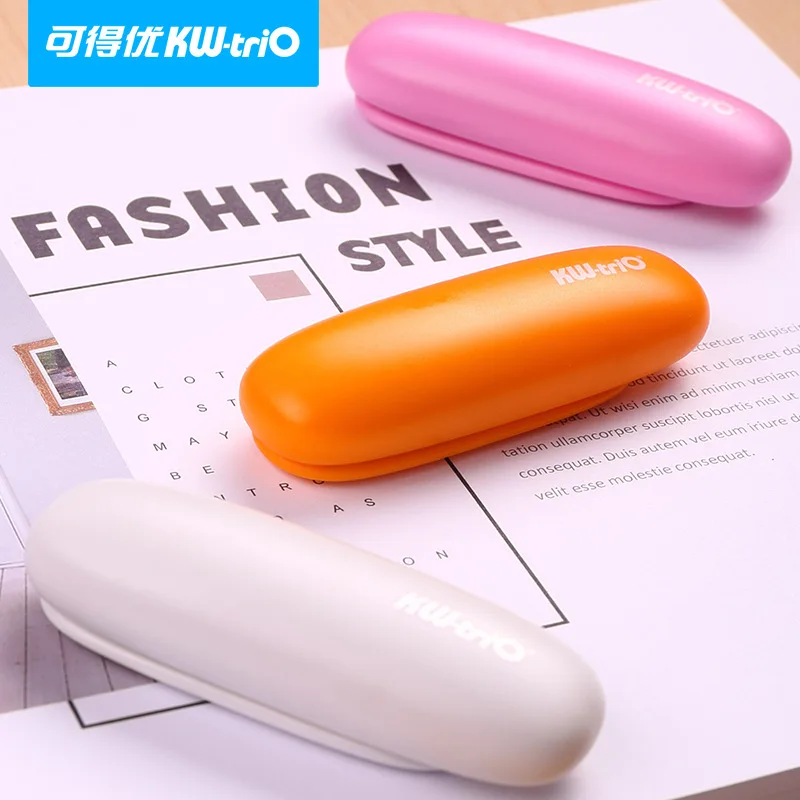 KW-triO Universal Stapler  Miniature Small Stapler Office Portable Stapler