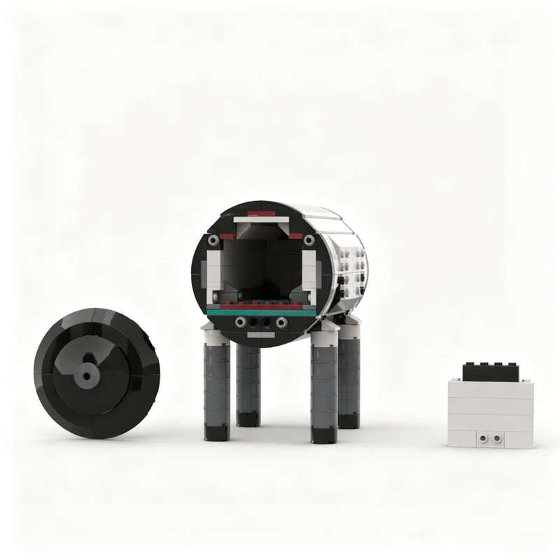 ตัวต่อ MOC I Compartment Subnautica Below Zero Aquazone จำนวน 445 ชิ้น ของเล่นตัวต่อแบบจำลอง ของขวัญคริสต์มาส ของเล่นสถาปัตยกรรม ของเล่นเสริมพัฒนาการ