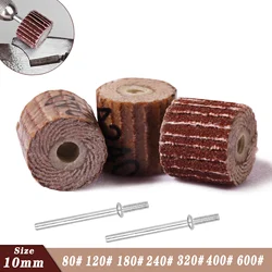 20pcs Flap Sanding Wheels Abrasives Die Grinder Flapper Sander For Drill Rotary Tool 10mm