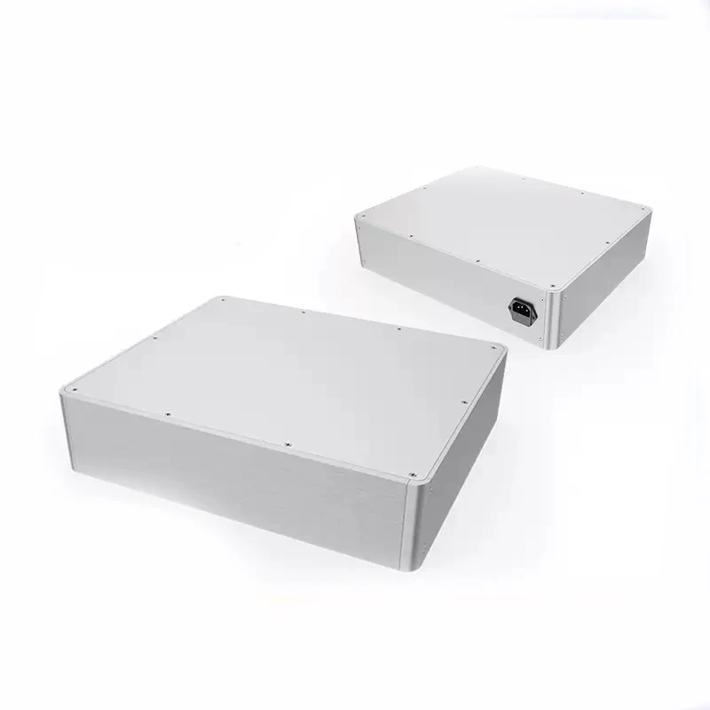 380*90*320mm All-Aluminum Amplifier chassis/ preamplifier chassis/ headphone amplifier / power amplifier
