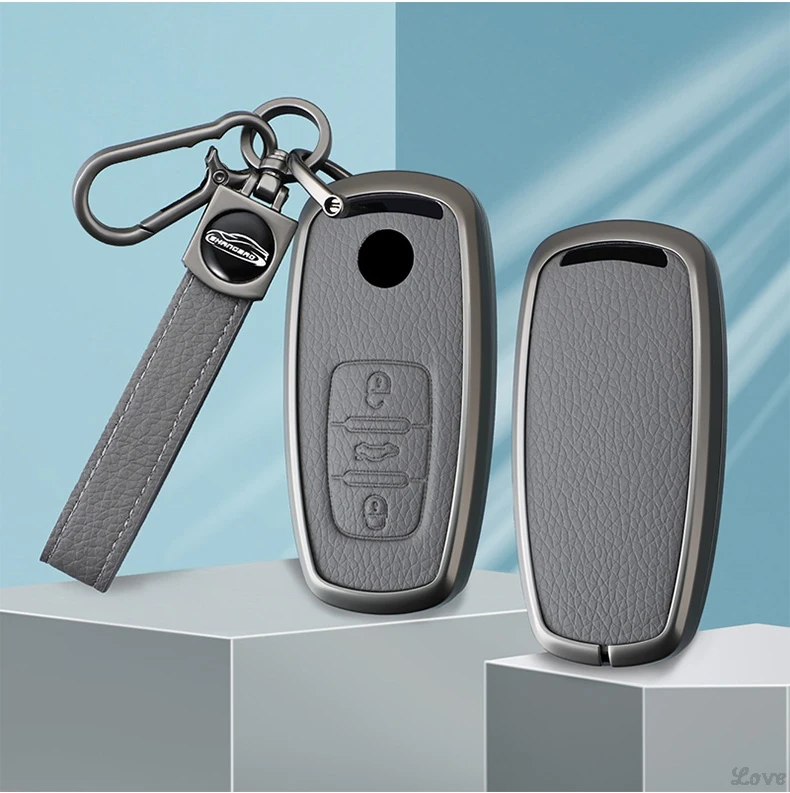Car Remote Smart Key Cover Case Shell for Audi Q3 Q5 Q7 A1 A3 A4 A5 A6 A7 A8 Quattro 2009-2015 Keychain Auto Accessories