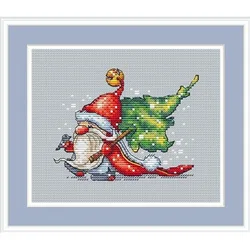 ZZ5313 For Needlework Kit NOT PRINTED Cross stich Painting Set Cross Stitch Kits Cross-stitch Embroidery Set Stitch Kits Cross