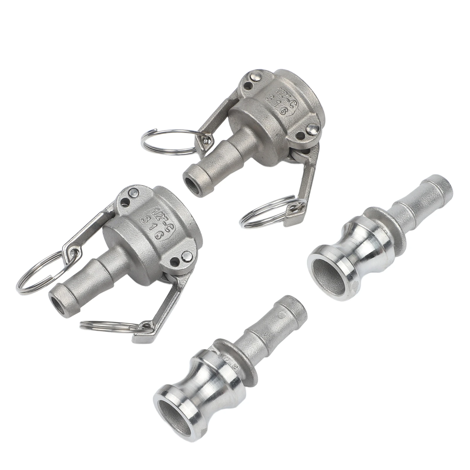 raccords-de-tuyaux-a-came-et-rainure-en-aluminium-2-pieces-type-a-et-type-d-pour-l'agriculture-l'industrie-et-la-construction-routiere