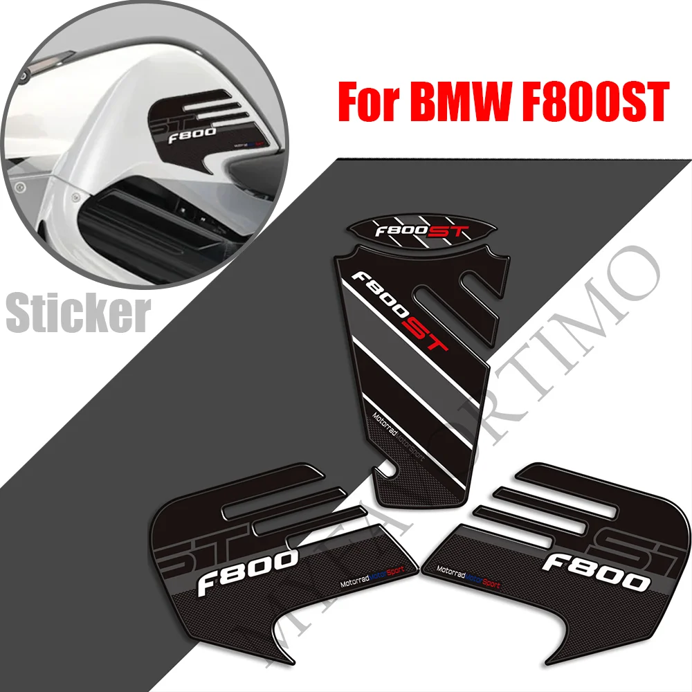 

For BMW F800ST Motorcycle Fuel Tank Pad Sticker Moto Epoxy resin Decals Accessories BMWF800ST