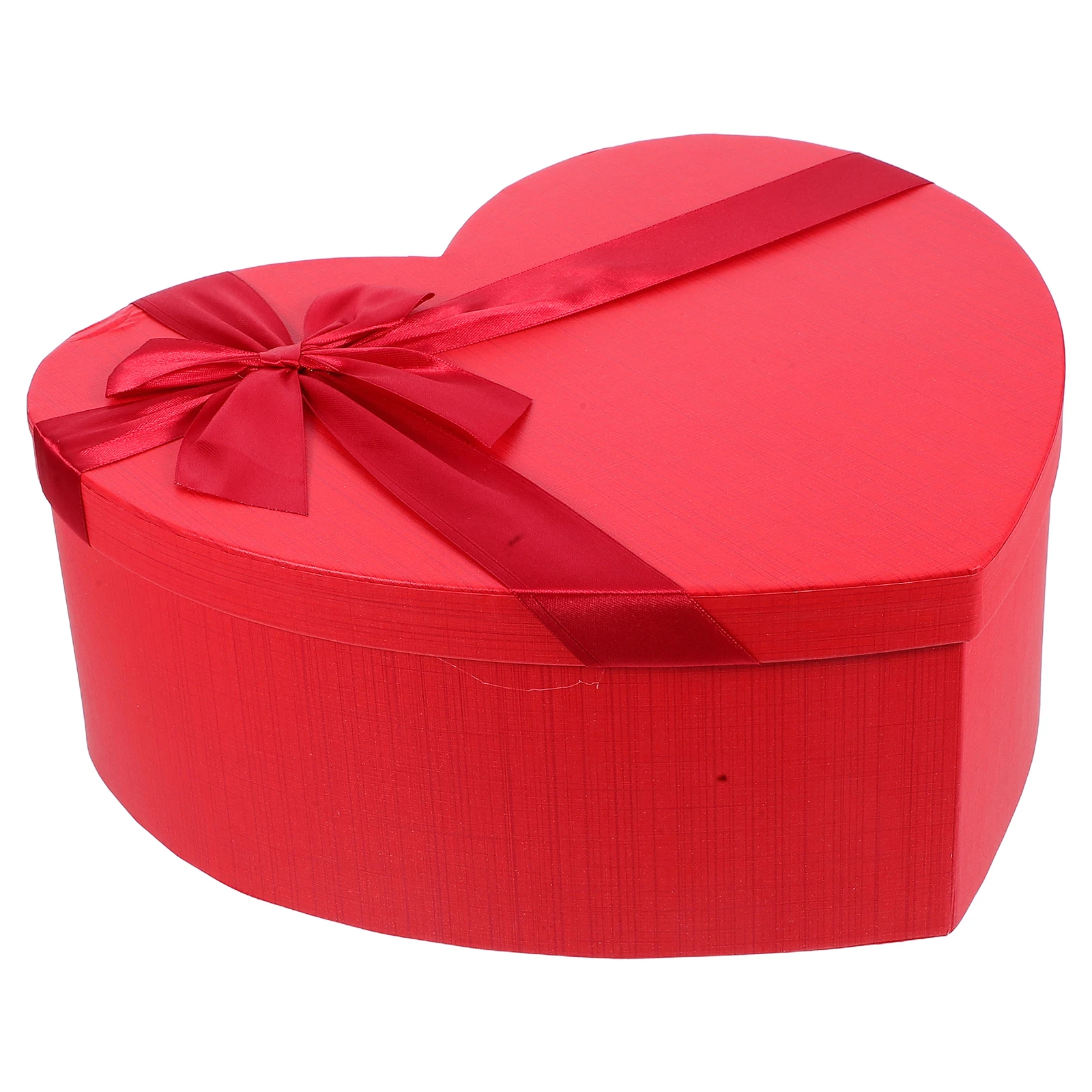 

Heart Shaped Box Red Valentine Valentine'S Day Present Box Commemorative Storage Present Romantic Packaging Treat Boxes